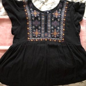 Embroidered American Eagle Blouse